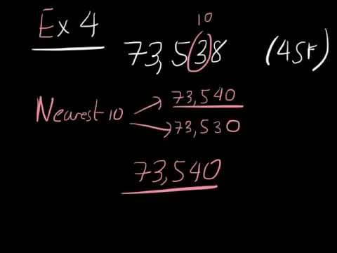 Rounding to a significant figure