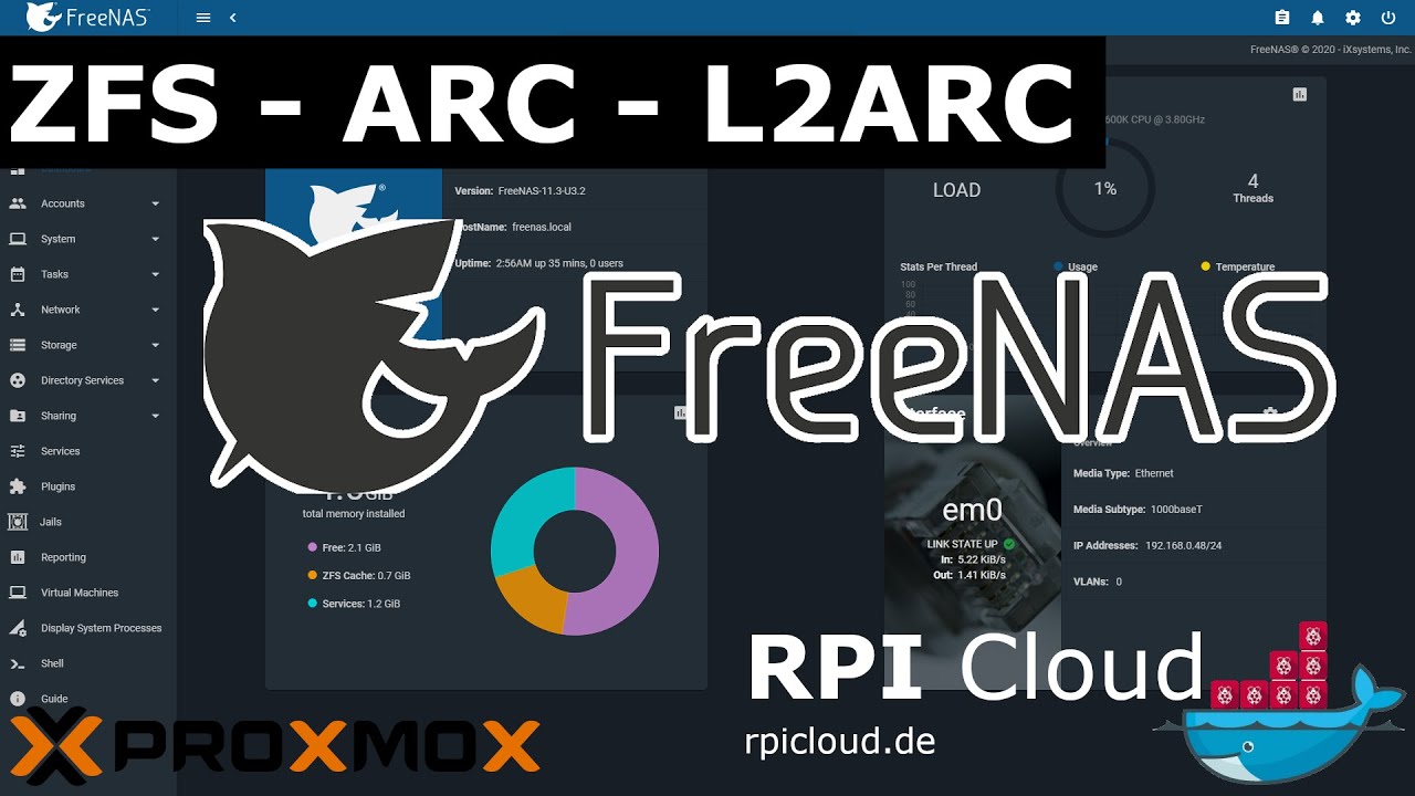 FreeNAS & ZFS: Cache, ARC & L2ARC erklärt 💾