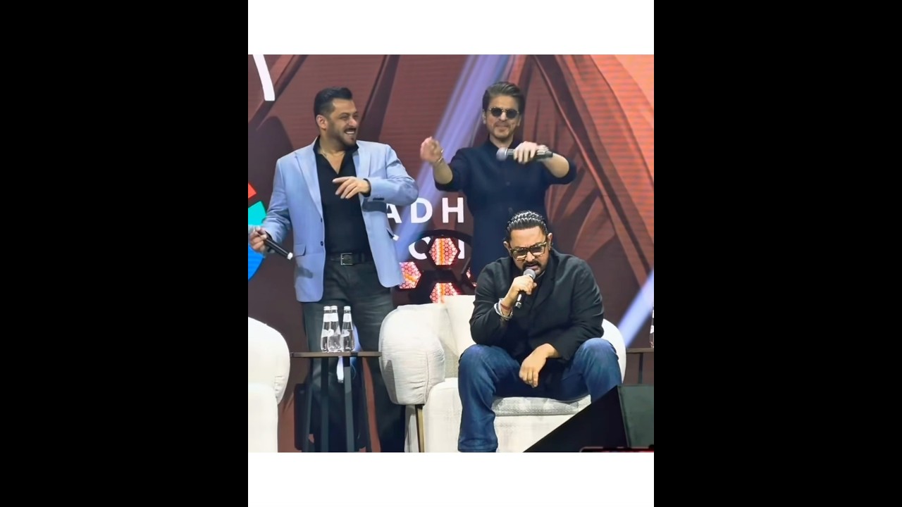 #salmankhan #srk #amirkhan together after long time 🤫❤️🔥#viralvideo #unbelievable #love #latest