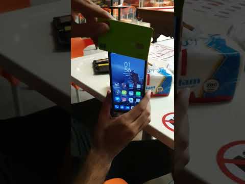 Phone Reads Debit card with NFC