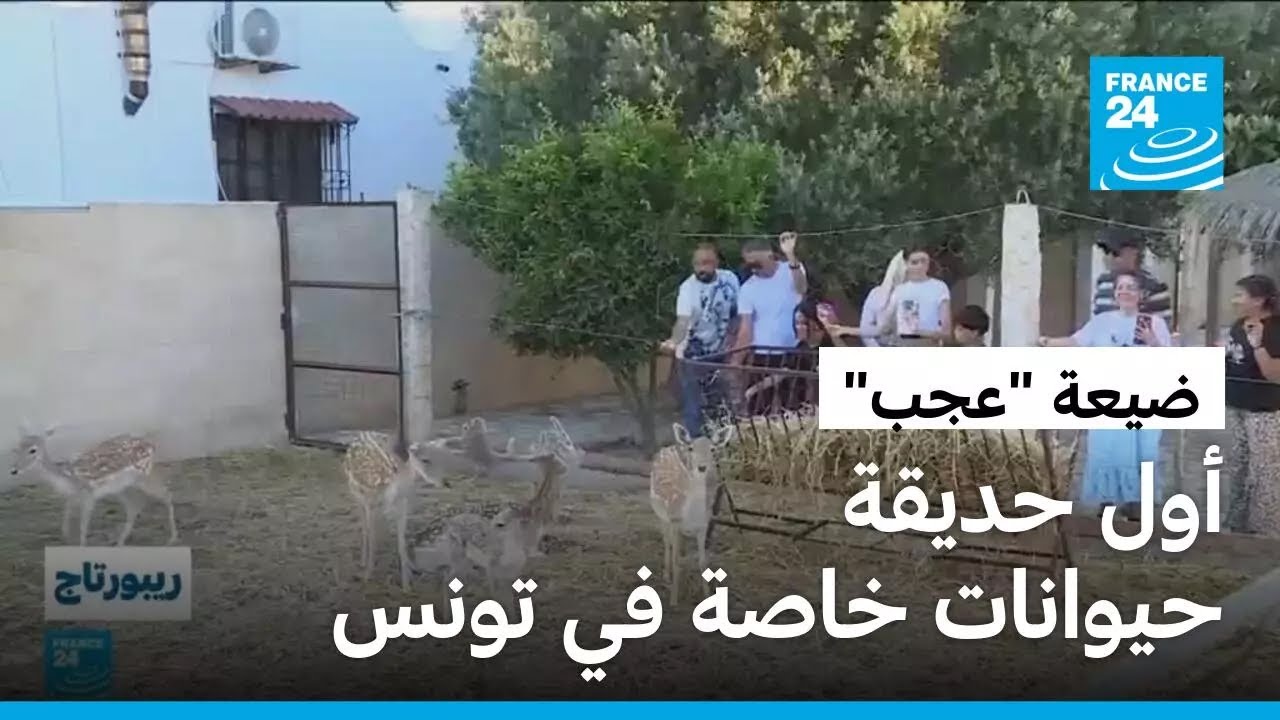 اكتشف أول حديقة حيوانات خاصة في تونس في ضيعة