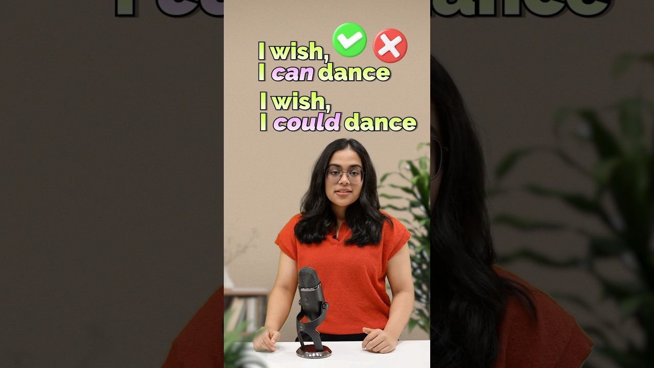 Master 'I Wish' + Can/Could in 60s ✨