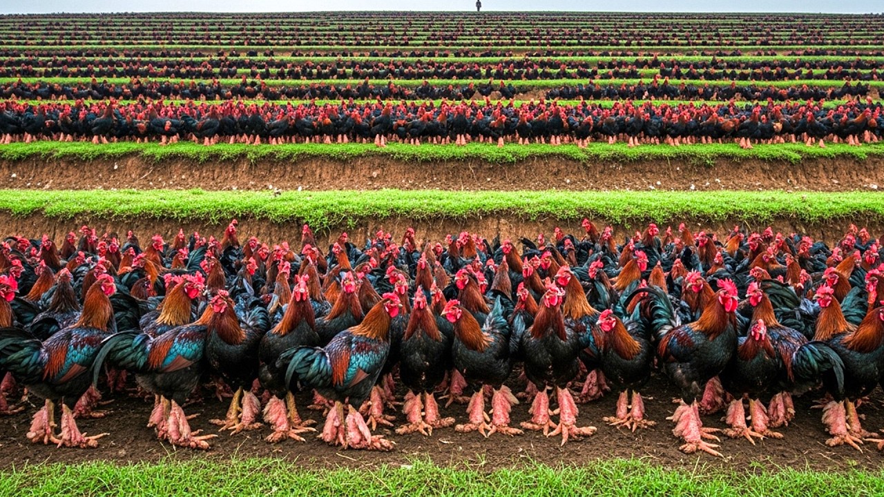 Dong Tao Chicken Farm: Millions of Premium Chickens 🐔