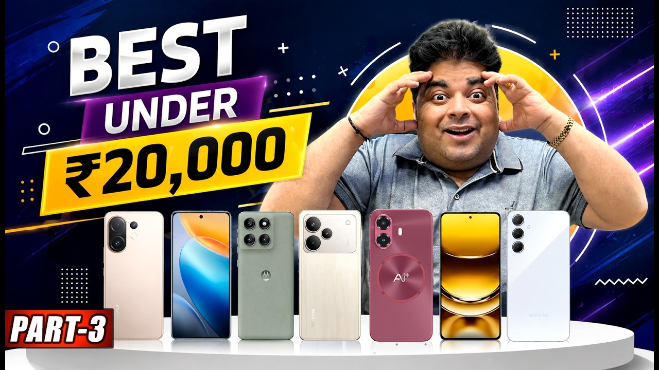 Top Smartphones Under ₹20,000 in 2026 📱