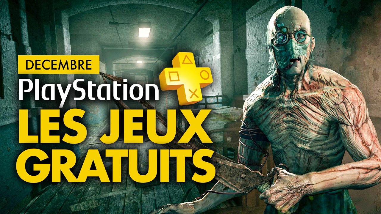 PS Plus Décembre 2025 : Jeux Gratuits PS4 & PS5 🎮