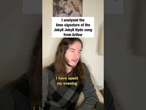 Jekyll Jekyll Hyde Time Signature #arthur #music #musician #musictheory #musicmemes #musichumor