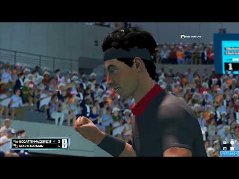 Australian Open Tennis Doubles - Match 46 in HD Quality.#gaming #tennis #gamingvideos@SPORTSGAMINGHD