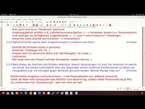 Kauffrau/Kaufmann für IT-Systemmanagement AP2 BaWü 2022 4/6 - Kriterien Angebotsvergleich