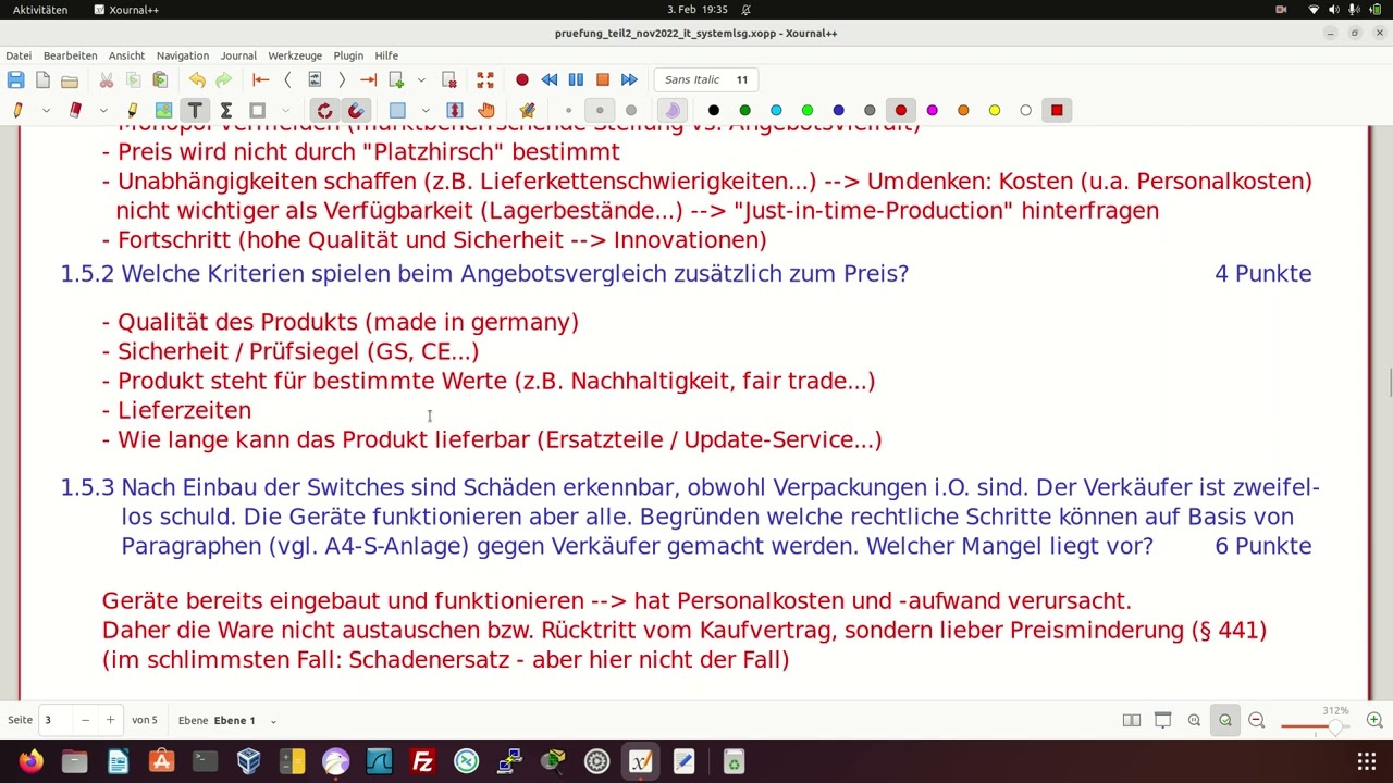 Kauffrau/Kaufmann für IT-Systemmanagement AP2 BaWü 2022: Wichtige Kriterien für den Angebotsvergleich 📊