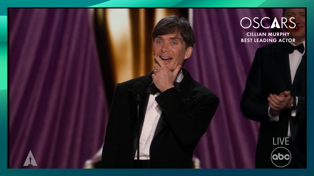 Cillian Murphy Awarded Best Actor at 96th Oscars for 'Oppenheimer'