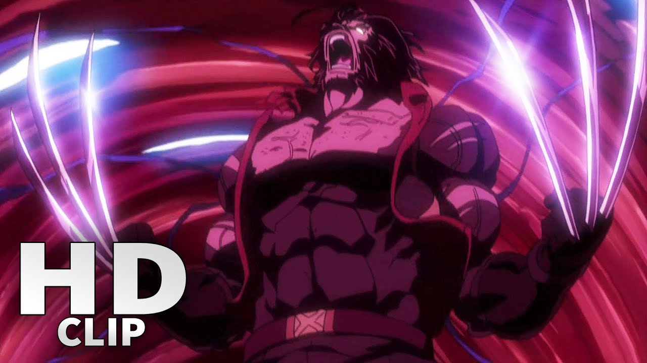 Wolverine's Berserker Rage Power | X-Men Anime