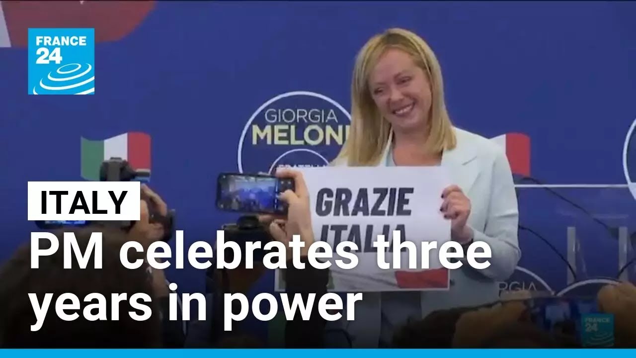 Giorgia Meloni Celebrates 3 Years as Italy’s Prime Minister 🇮🇹