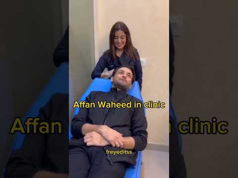 Affan Waheed in clinic #trending #ytshorts #affanwaheed #pakistani