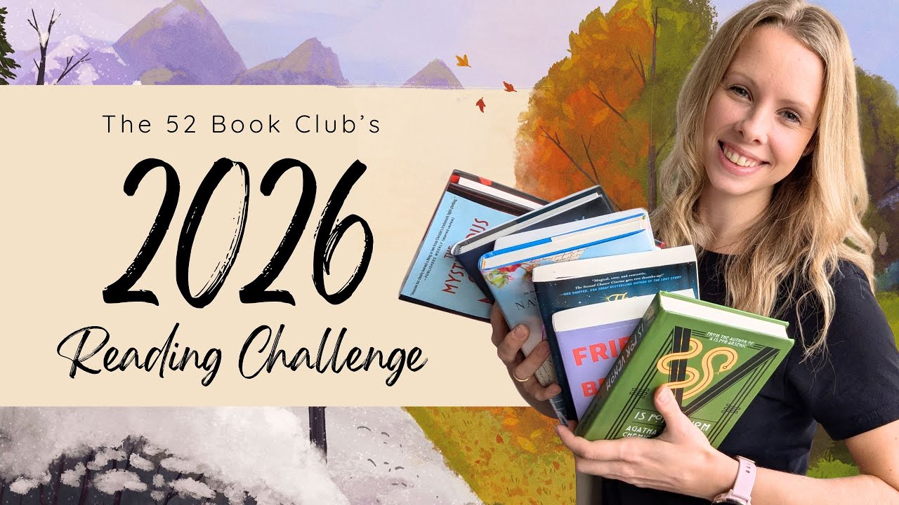 The 52 Book Club 2026 Reading Challenge 📚