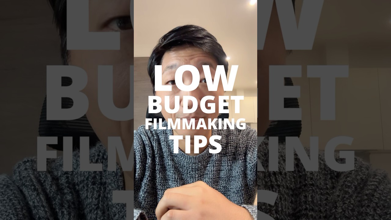 Low Budget Filmmaking Tips 🎬
