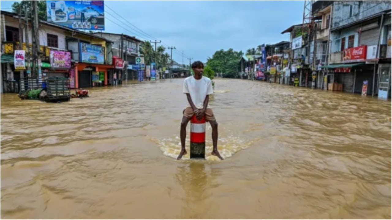Sri Lanka battered by deady floods (English subtitles)