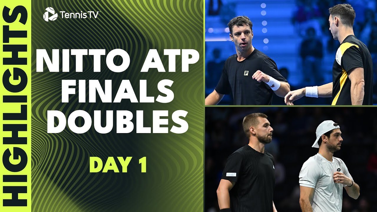 Cash/Glasspool, Vavassori/Bolelli, Granollers/Zeballos Play | Nitto ATP Finals 2025 Day 1 Highlights