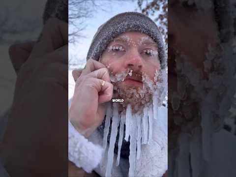 Daily life at -40 degrees Celsius #science #factbuildo #sciencefacts