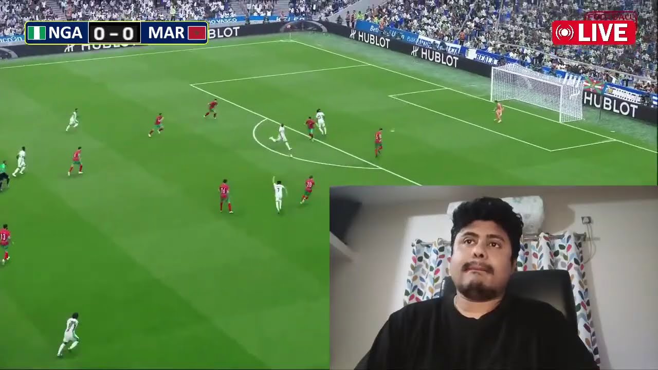 Nigeria vs Morocco Semi-Final | CAF Africa Cup eFootball PES 21