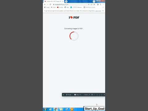 How To Convert Images To Pdf By Pc | Windows Learning 🖼️