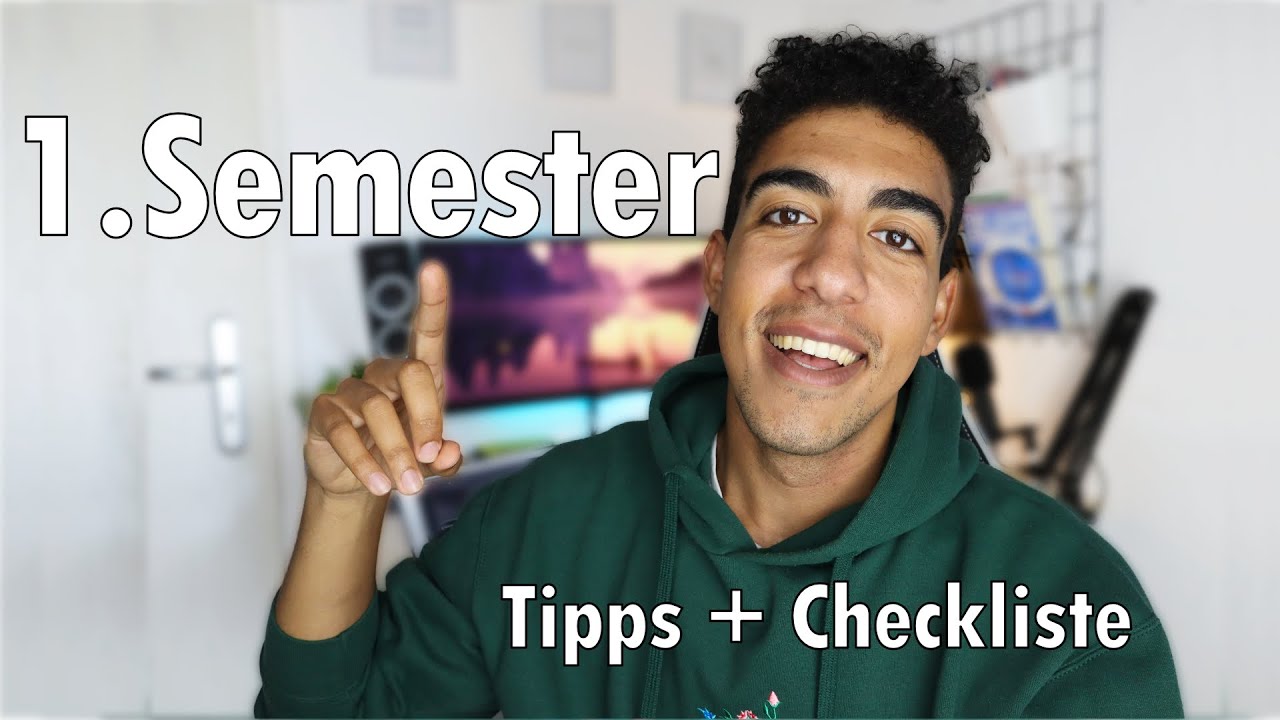 5 Tipps für den Start ins erste Semester 📚