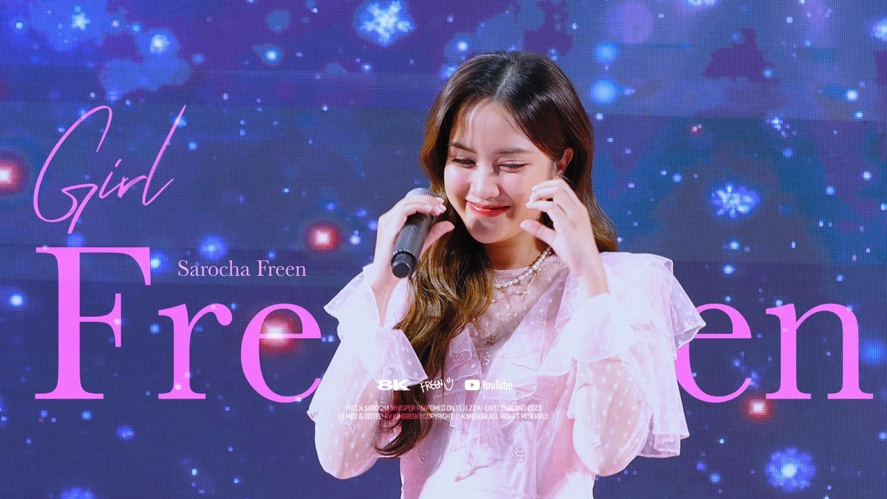 Freen Sarocha Shines at K-Expo Thailand 2023 Day 2 ✨