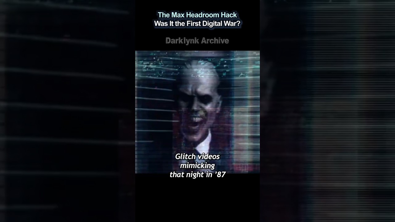 The Max Headroom Hack: Was It the First Digital War? 🚨