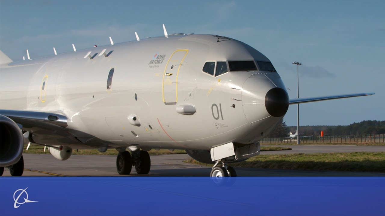 RAF Receives First Boeing P-8A Poseidon ✈️