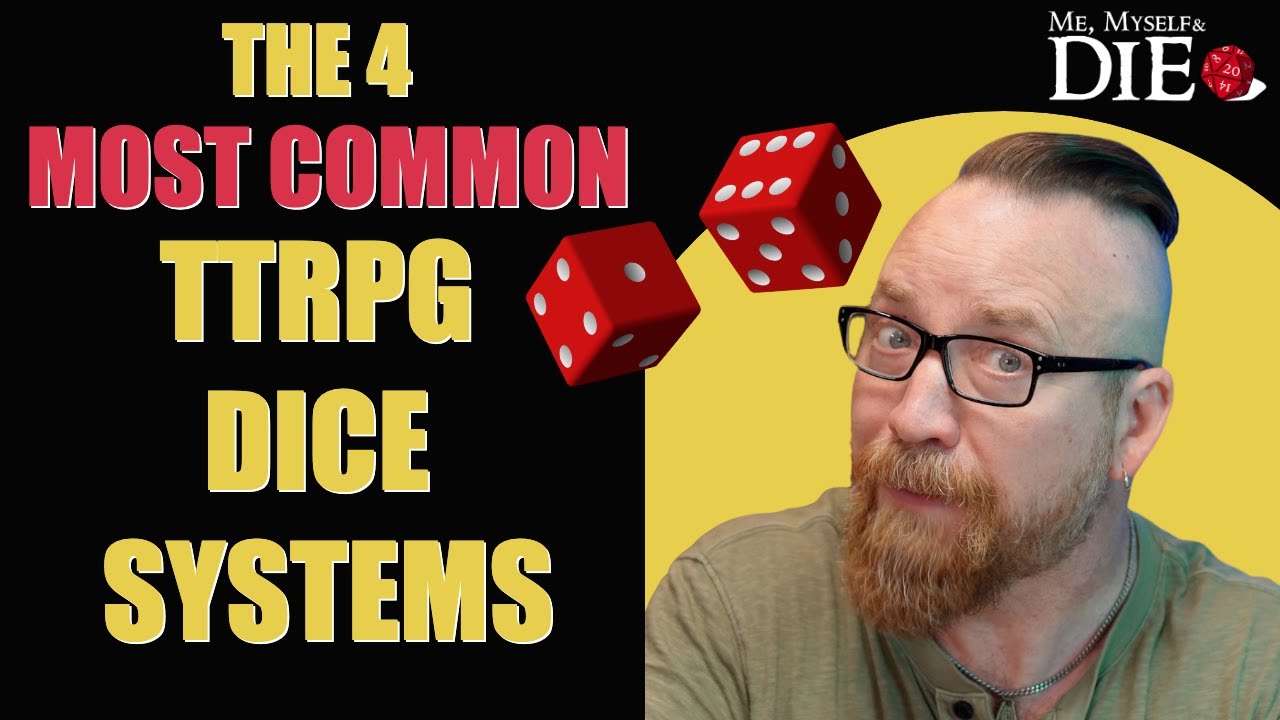 4 Top 4 Most Popular TTRPG Dice Systems 🎲