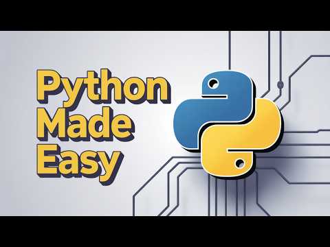 Python Tutorial for Beginners - Coding for AI and Machine Learning!