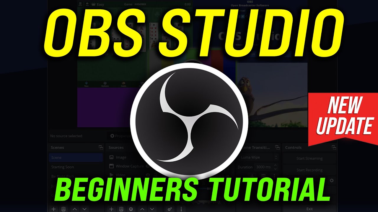 How to Use OBS Studio - Beginner Tutorial