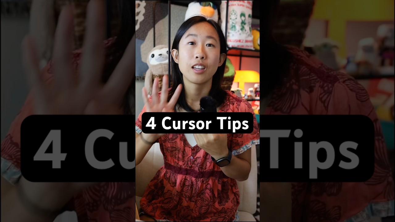 4 Boost Your Coding Efficiency: 4 Essential Cursor Productivity Tips 🚀