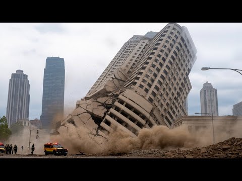 M7.2 Earthquake Shakes China – 40,000 Buildings Collapse