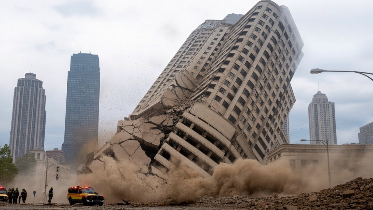 Severe M7.2 Earthquake Devastates China, Collapsing 40,000 Buildings ποΈ