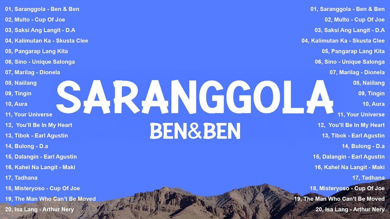 Top OPM Songs Philippines 2025: Saranggola by Ben & Ben | Best Tagalog Hits on Spotify & YouTube
