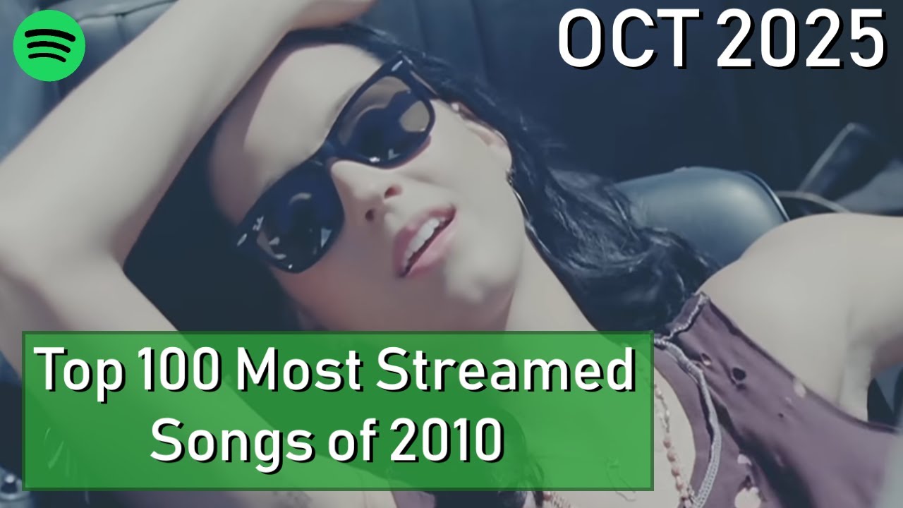 Top 100 Most Streamed Songs of 2010