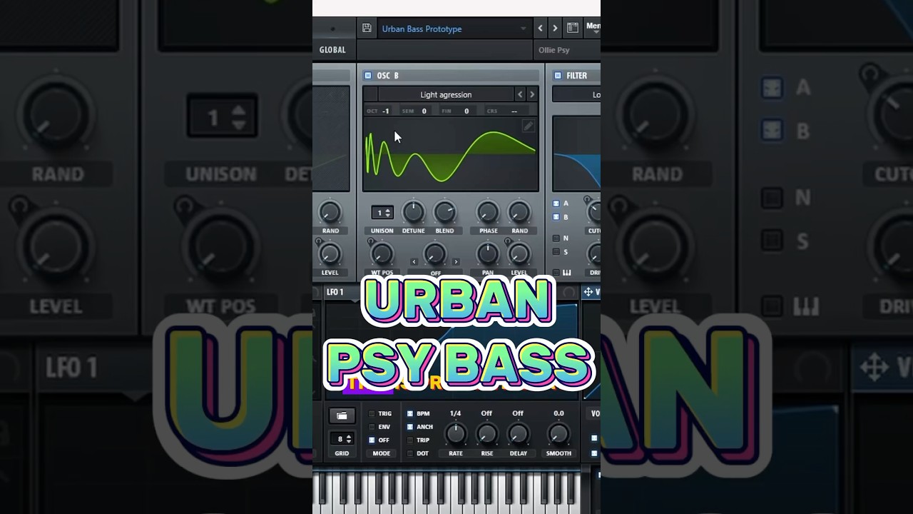 Urban Psytrance Bass with Serum Inspired by Shred’er 🎶