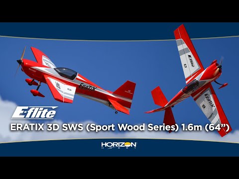 E-flite Eratix 3D SWS (Sport Wood Series) 1.6m (64") RC Airplane