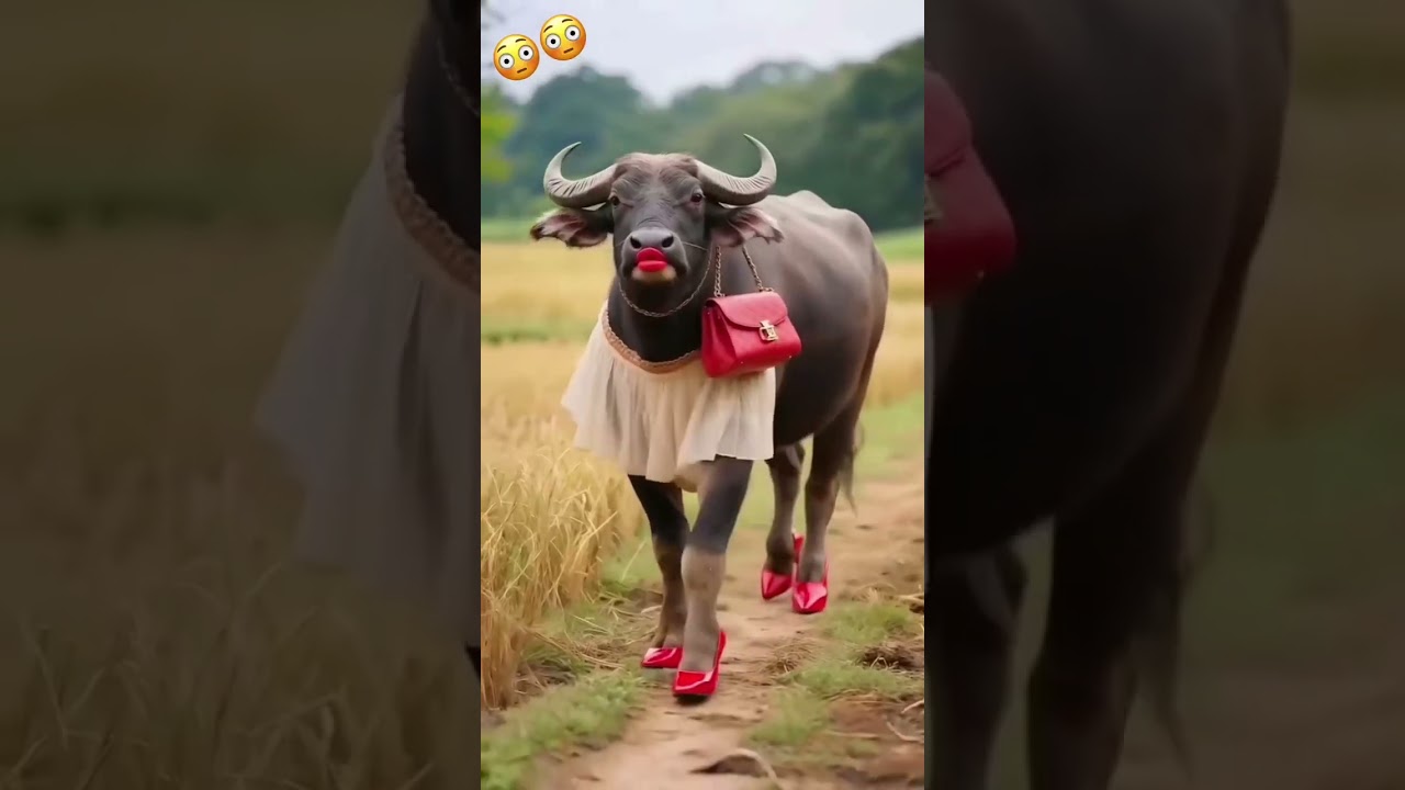 fashionista cow #fashioncow #funny #finecow #fypシ゚viral #viralyoutubeshorts