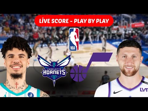 🔴 Charlotte Hornets vs Utah Jazz | EN VIVO NBA – Week 3 | Live Score Update PLAY BY PLAY