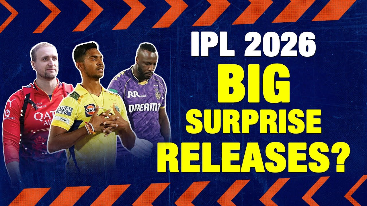 IPL 2026: KKR Releases Russell, CSK Drops Pathirana