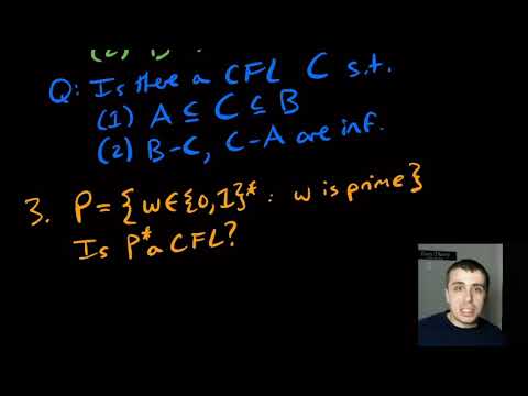 Bonus Video: 5 Open Problems about Context-Free Languages - Easy Theory