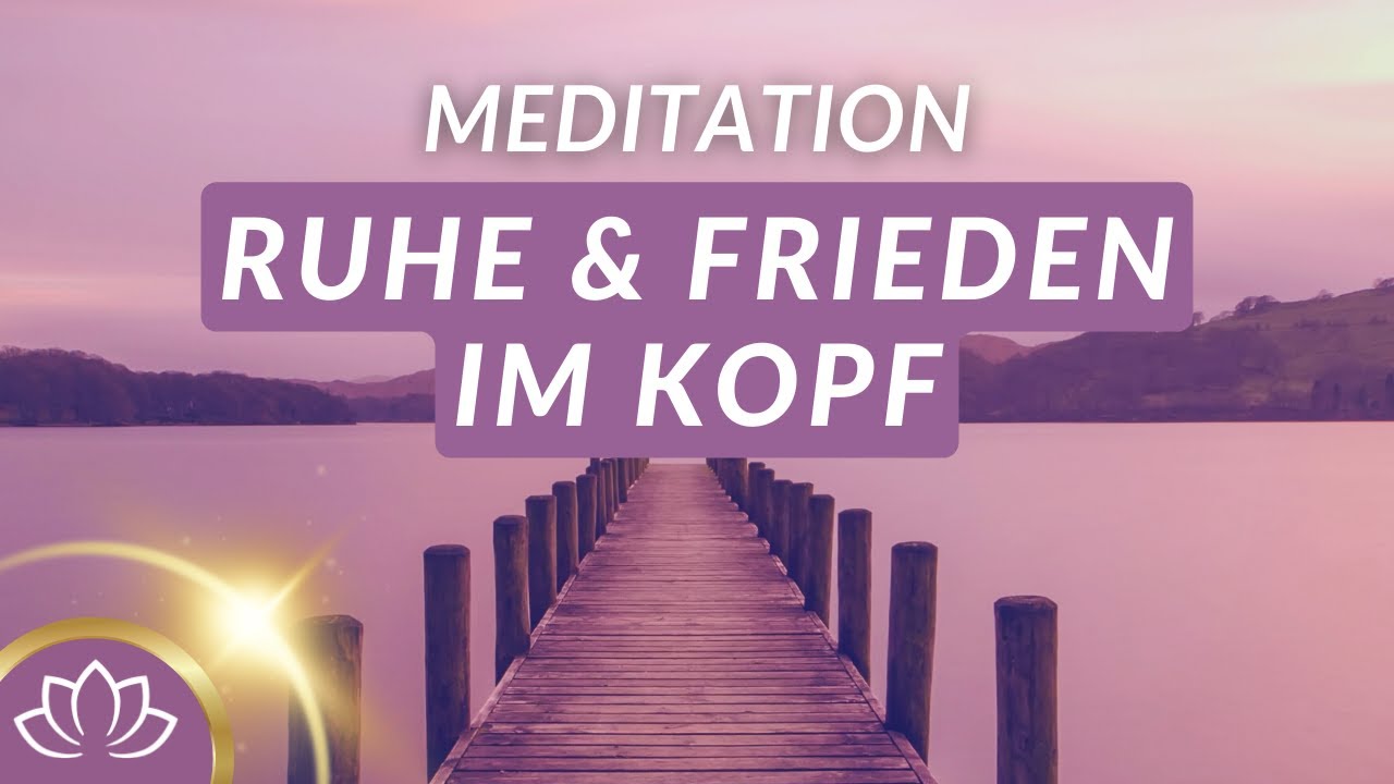 15-Minuten Meditation gegen Stress & Unruhe 🧘‍♀️