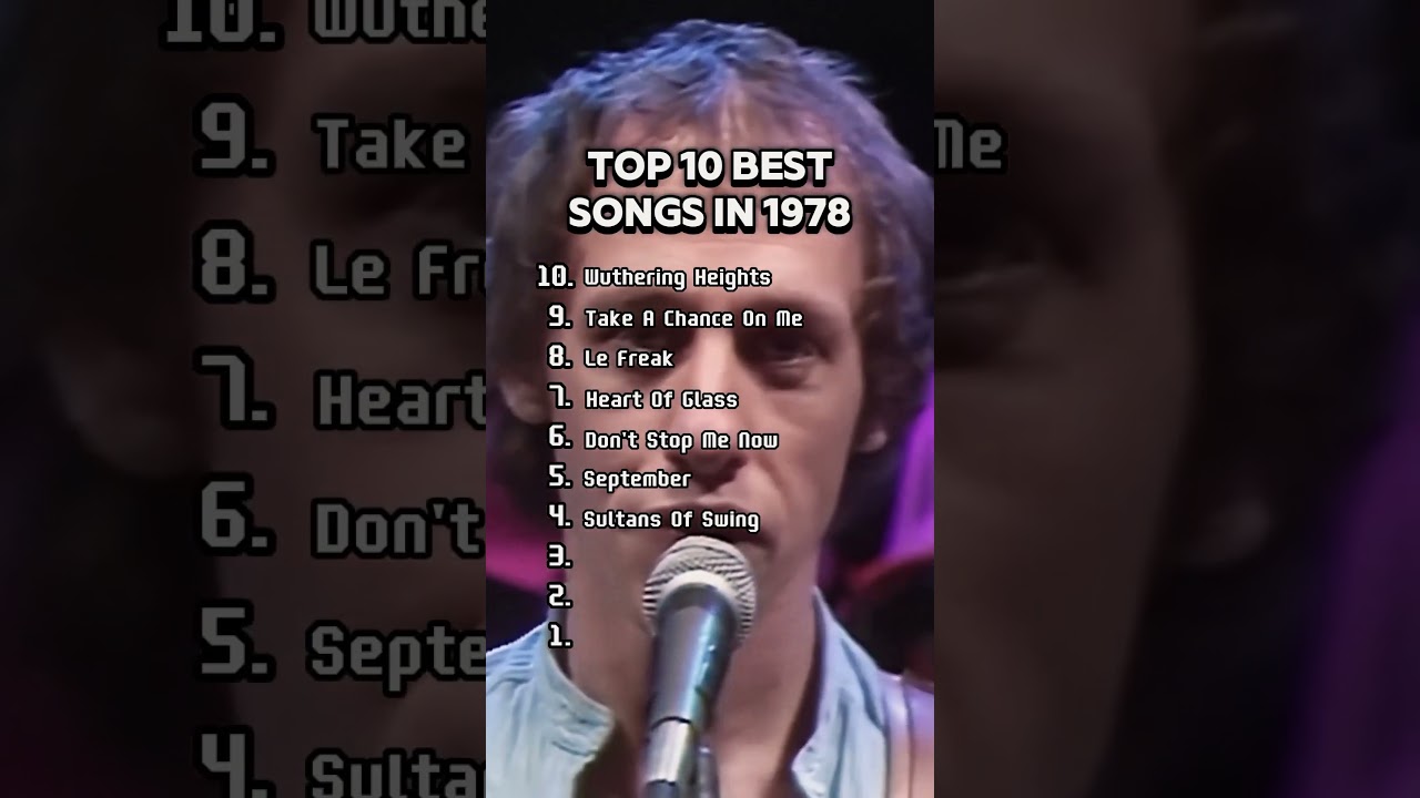 Top 10 Songs of 1978 🎶