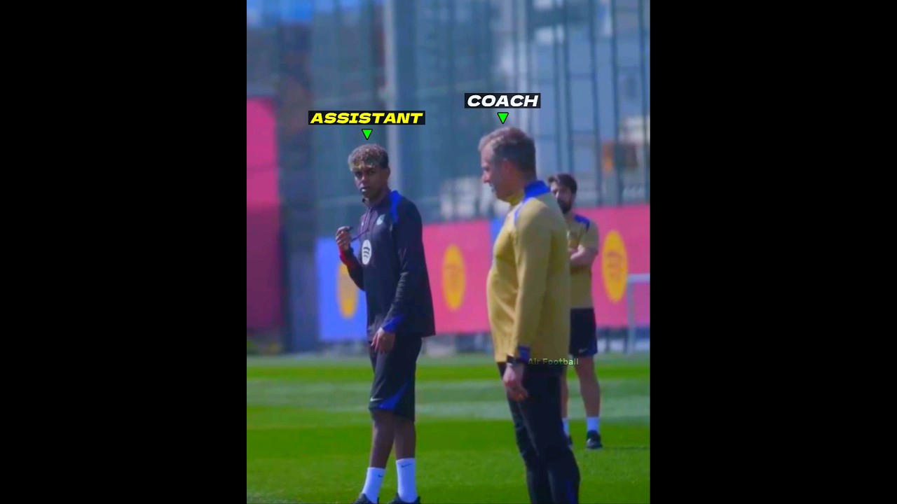 Lamine Yamal & Hansi Flick 🤝