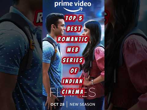 Top 5 best romantic web series of Indian cinema #viralshorts #romantic #webseries #top5