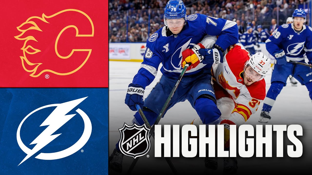 Flames vs. Lightning NHL Highlights | Nov 26, 2025
