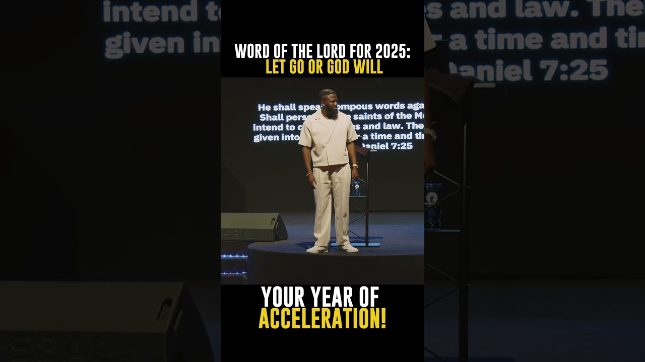 Prophetic 2025: Embrace Acceleration π