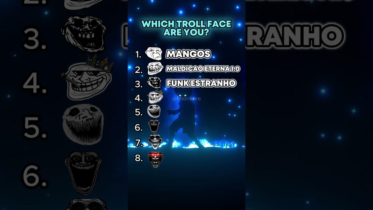 Discover Your Troll Face 😈