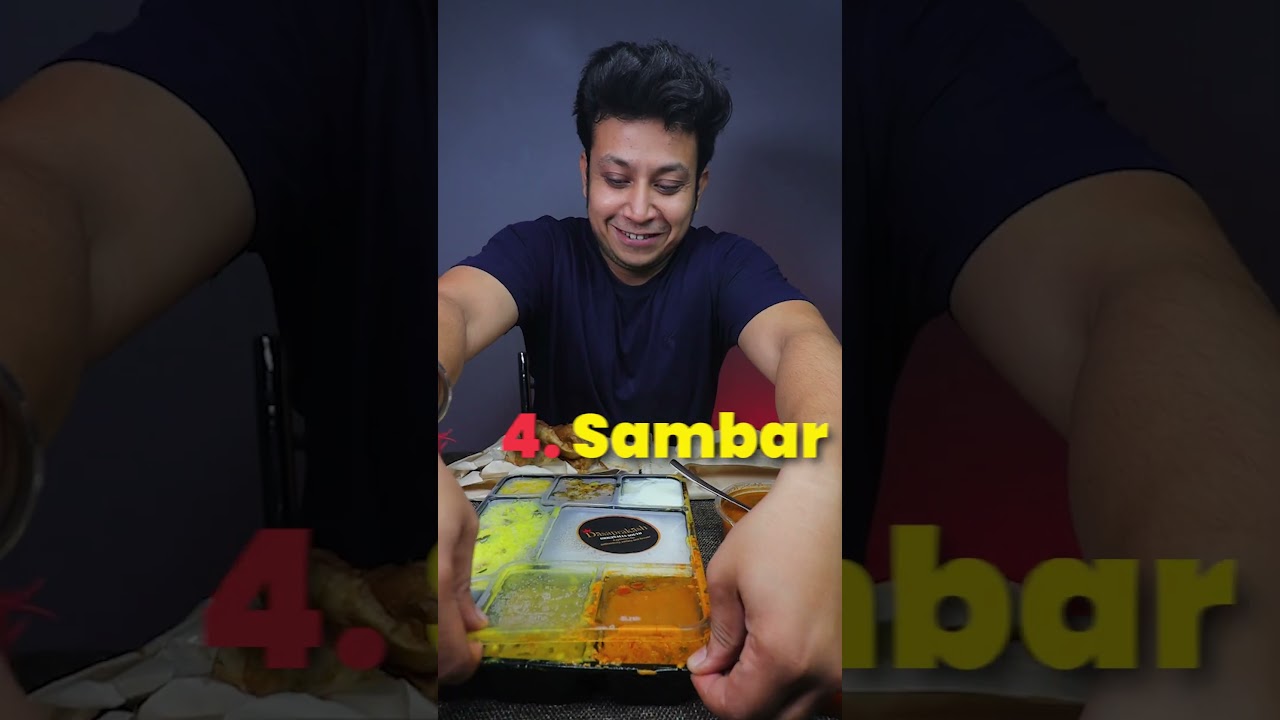 Affordable 500 Rs South Indian Thali🔥